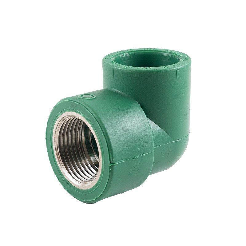 Codo a 90° con inserto hembra Ø25 × ½" · Termofusión Agua
